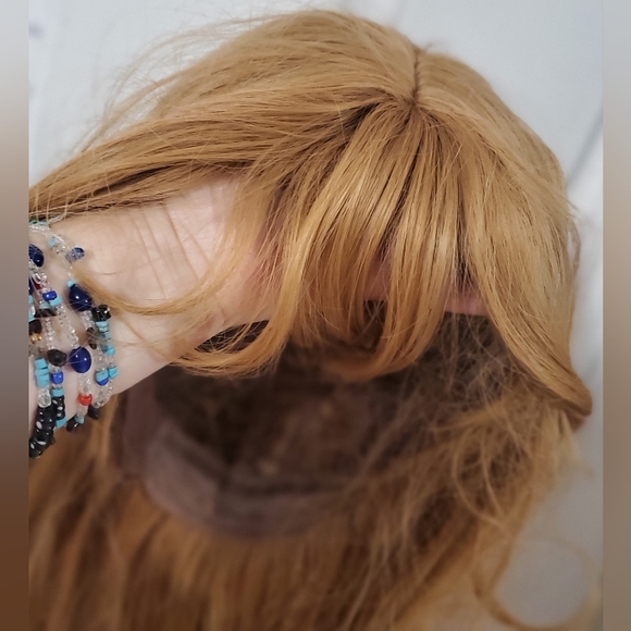 SOLD Shein Synthetic Fiber Wig Blonde  Long - Picture 4 of 9